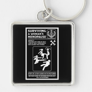 Surviving The Menopause Keychain