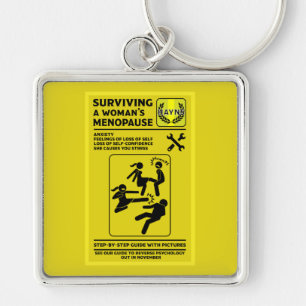 Surviving The Menopause Keychain