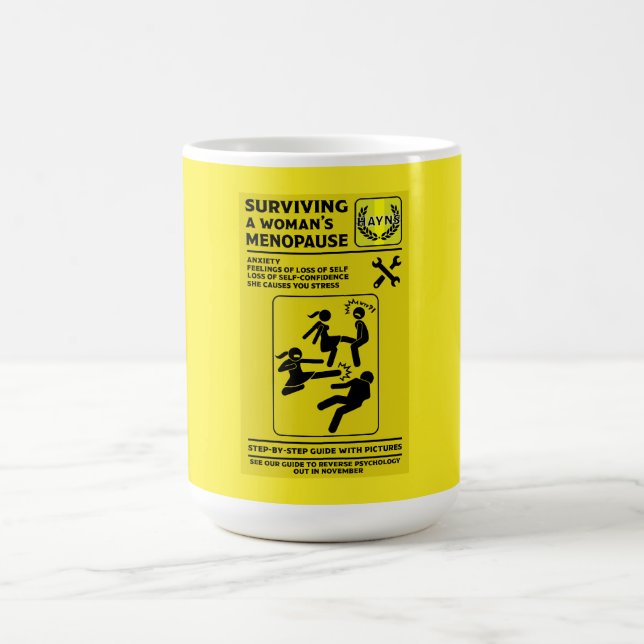 Surviving The Menopause Magic Mug (Center)