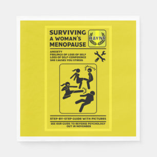 Surviving The Menopause Napkin