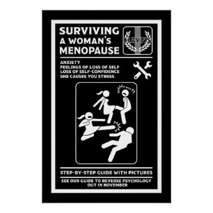 Surviving The Menopause Poster