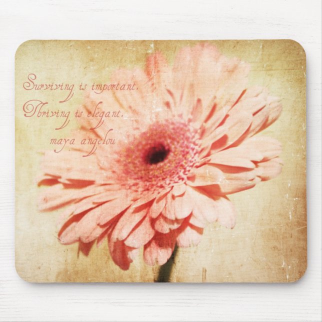 'Surviving..Thriving' Mousepad (Front)
