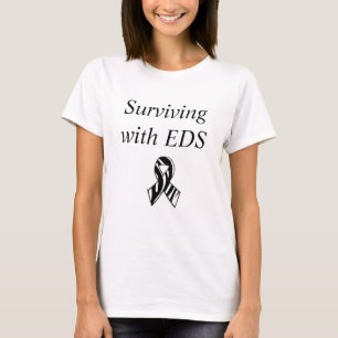 Surviving with EDS Ehlers-Danlos Syndrome Ribbon T-Shirt