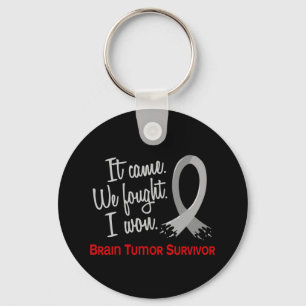 Survivor 11 Brain Tumour Keychain