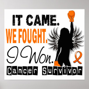 Survivor 22 Leukaemia Poster