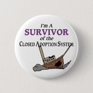 Survivor 2 Inch Round Button