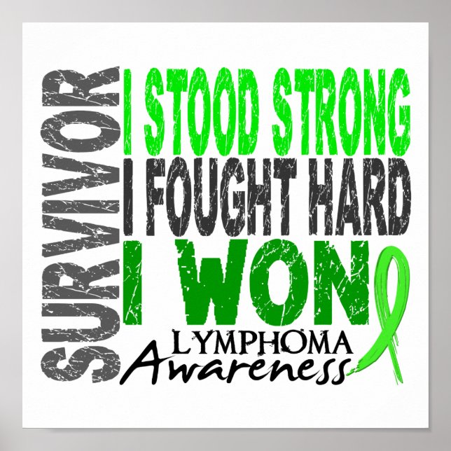 Survivor 4 Lymphoma Poster (Front)