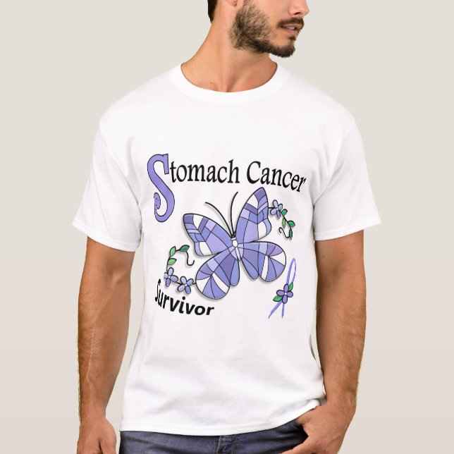 Survivor 6 Stomach Cancer T-Shirt (Front)