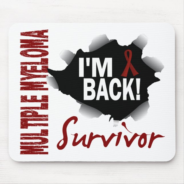 Survivor 7 Multiple Myeloma Mouse Pad (Front)