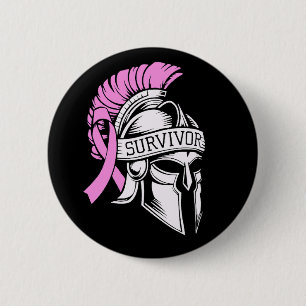 Survivor Breast Cancer 2 Inch Round Button
