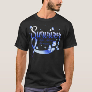 Survivor Child Abuse Awareness Butterfly T-Shirt