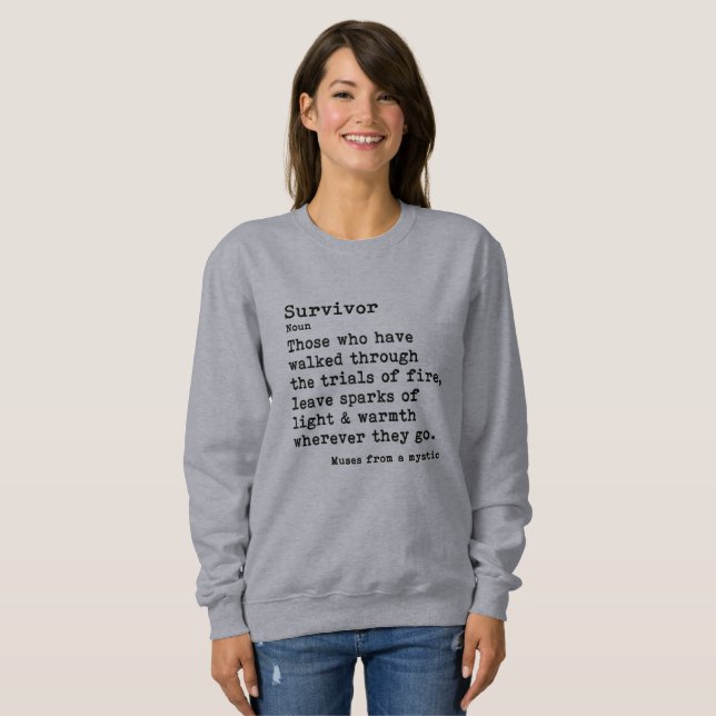 Survivor: Crew Neck  Sweatshirt (Front Full)
