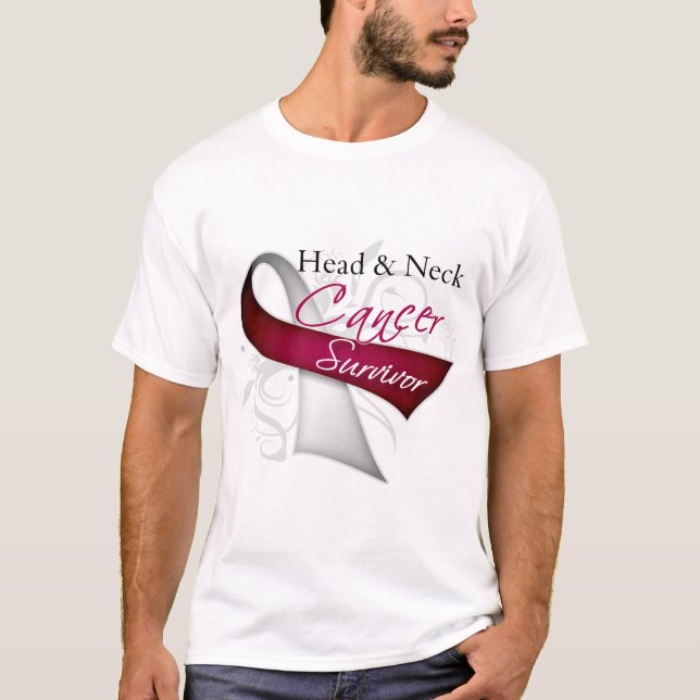 Survivor - Head and Neck Cancer T-Shirt (Front)