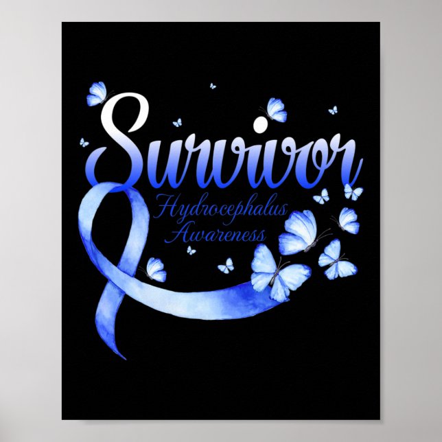 Survivor Hydrocephalus Awareness  Poster (Front)