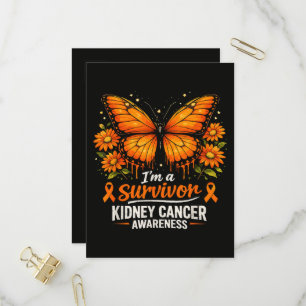 Survivor Kidney Cancer Awareness Invitation Postcard