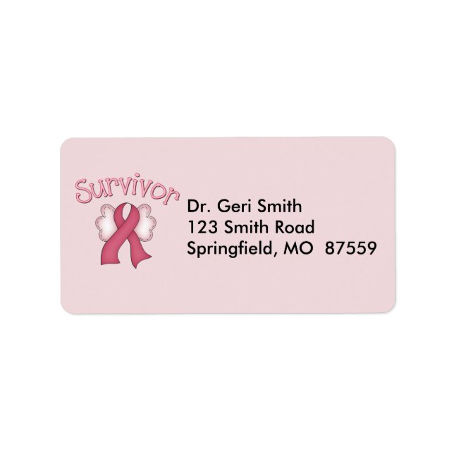 Survivor Label (Front)