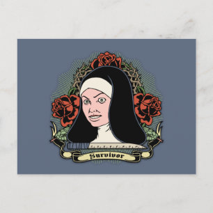 Survivor Nun Postcard