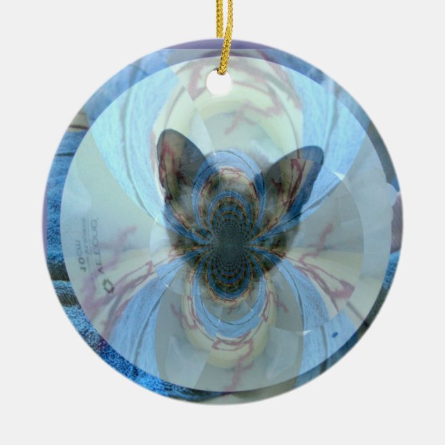 Survivor Rescue Kitten Ornament (Front)