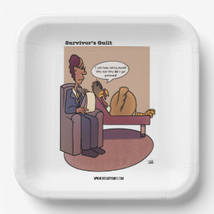 Survivor‘s Guilt Paper Plate