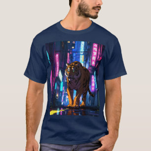 Survivor Tiger Paw Print T-Shirt – Fiery Animal