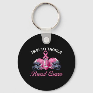 Survivor Time To Tackle Breast Cancer Awareness  Keychain