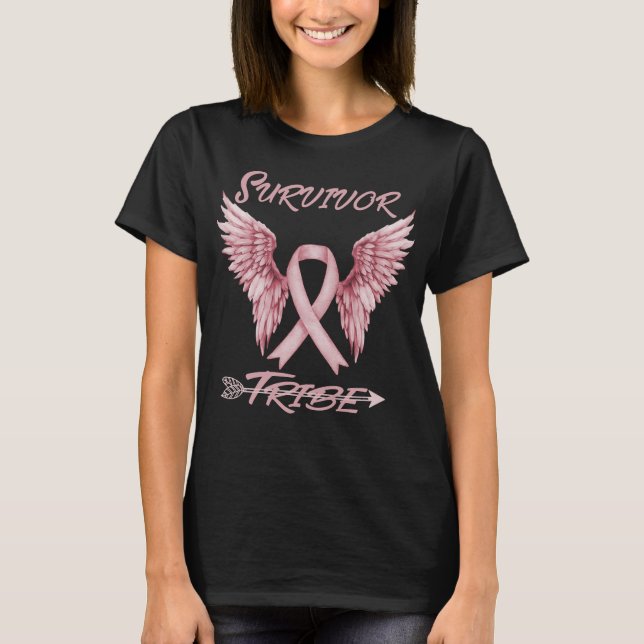 survivor tribe sickle cell awareness warrior T-Shirt (Front)