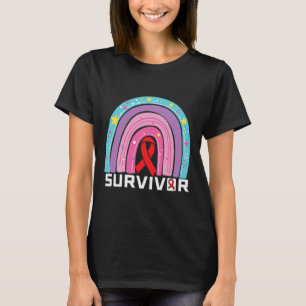 Survivr- Sickle Cell Anemia Awareness Supporter Ri T-Shirt