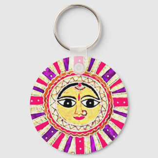 Surya Sun Goddess Keychain