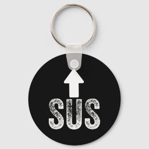 Sus Game Idk Bro Bruh Meme Funny Video Gamer 1  Keychain