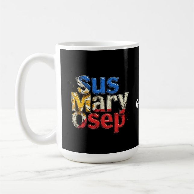 Sus Mary Osep Filipino Pride Customizable Coffee Mug (Left)