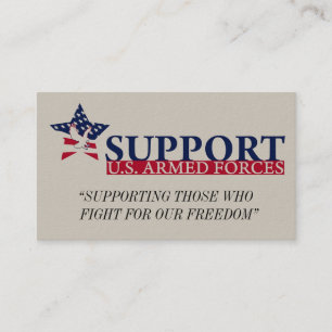 SUSAForg logo, “SUPPORTING THOSE WHO FIGHT FO... Referral Card