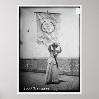 Susan B. Anthony Failure is Impossible Poster