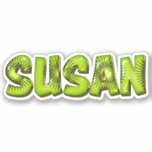 Susan Kiwi Design Autocollant