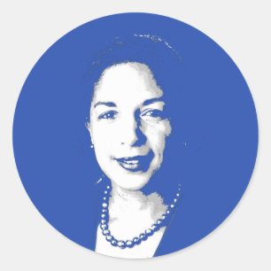 SUSAN RICE CLASSIC ROUND STICKER