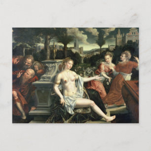 Susanna and the Elders, 1567 Postcard