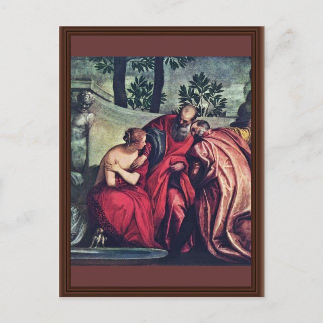 Susanna By Veronese Paolo (Best Quality) Postcard (Front)