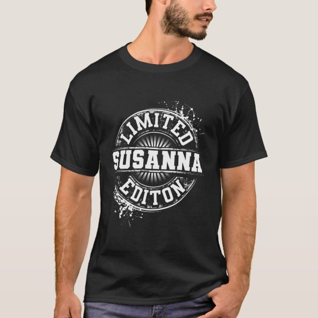 Susanna Edition Personalized Name T-Shirt (Front)