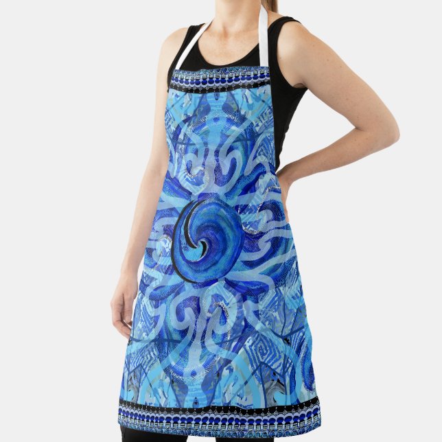 Susea Blu Studios Wave Apron (Insitu)