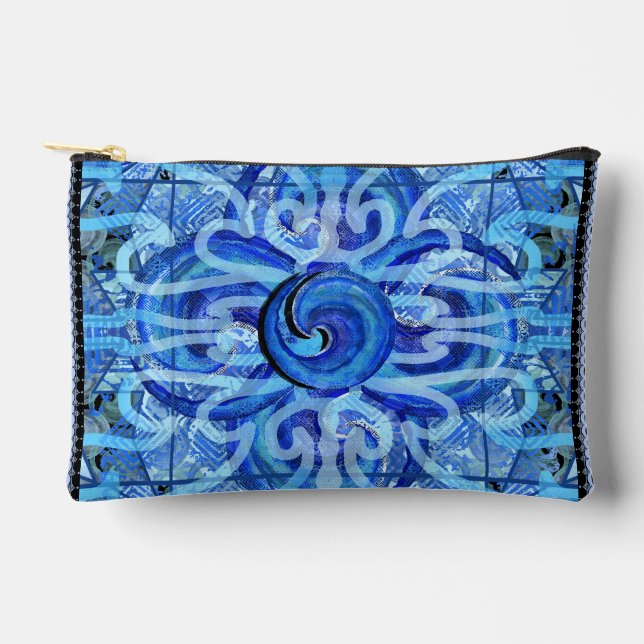 Susea Blu Studios Wave Pouch (small) (Front)