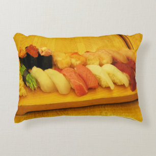 Sushi 寿司 accent pillow