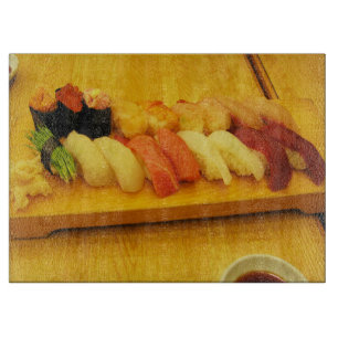 Sushi 寿司 cutting board