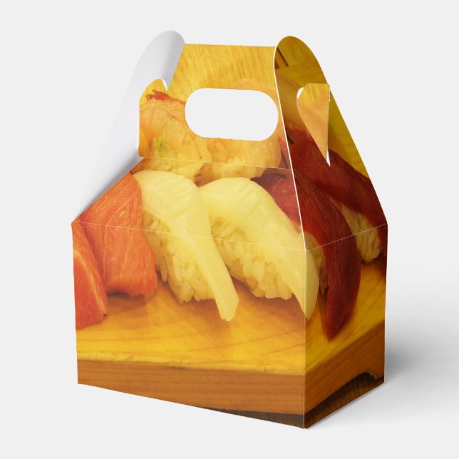 Sushi 寿司 favor box (Front Side)