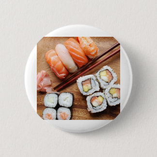 Sushi 2 Inch Round Button