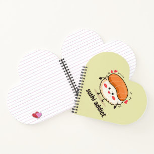 sushi addict notebook
