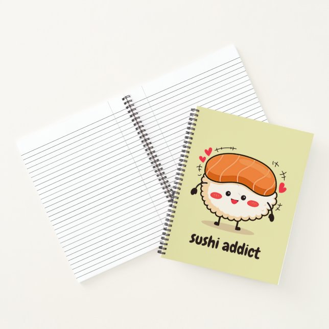 sushi addict notebook (Inside)