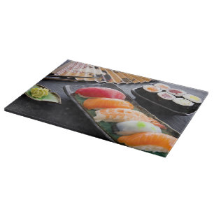 Sushi and rolls cutting board