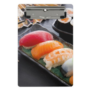 Sushi and rolls mini clipboard