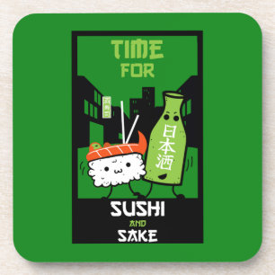 Sushi And Sake Foodies Coaster
