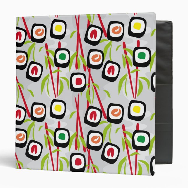 Sushi background binder (Front/Inside)