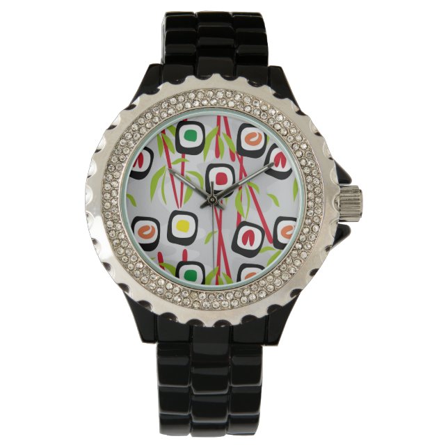 Sushi background watch (Front)